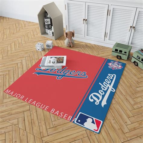 Los Angeles Dodgers Mlb Baseball National League Floor Carpet Rug Mat