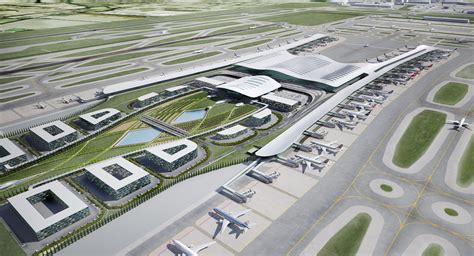 Rome Fiumicino Airport Expansion New Terminal Area Between The N S
