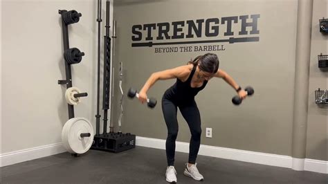 Wide Dumbbell Row Youtube