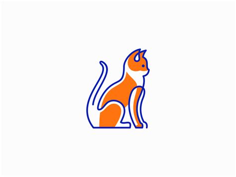 Cat Logo For Sale By Unom Design On Dribbble