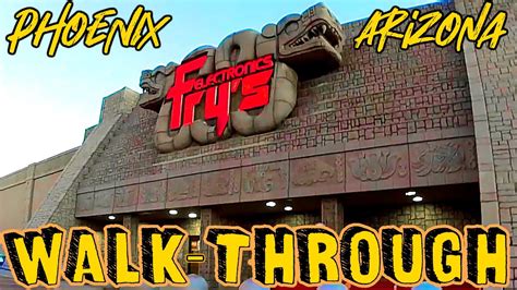 Mike sytes will take you on a brief look at a. Frys Electronics Walk-through | Phoenix, Arizona 2/8/2020 ...