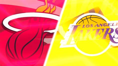 Nba 2k18 All Time Miami Heat Vs All Time Los Angeles Lakers Full Game