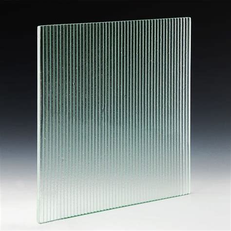 Linear Textured Glass Used For Dividers Doors And Feature Walls