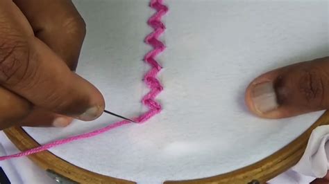 How Do You Do Zigzag Stitch Embroidery By Machine And Hand Wayne
