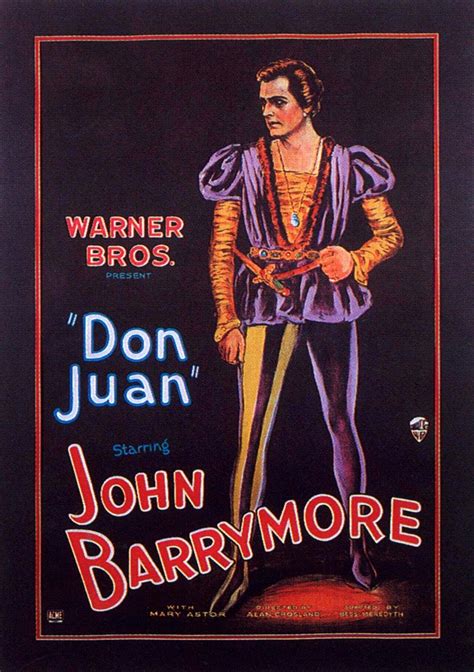 Misogynistic skirt chaser don juan falls for a convent girl. MI ENCICLOPEDIA DE CINE: 1926 - Don Juan Poster