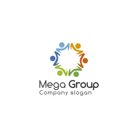 Free Vector Group Logo Template