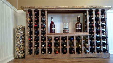 Building A Classic Wine Rack From Pallets And Reclaimed Barn Wood