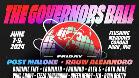 Governors Ball 2024 Lineup Announced