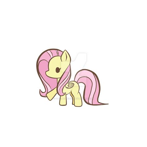 Mlp Fim Fluttershy Chibi Pony Animation By Calabogie2007 On Deviantart