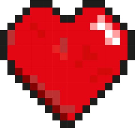 Pixel Heart Pixelart 13640968 Png