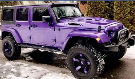 Pin By Punky Brewster On Vroom Vroom Purple Jeep Dream Cars Jeep