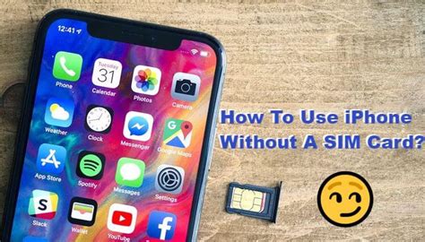 Solved Can You Use An IPhone Without A SIM Card