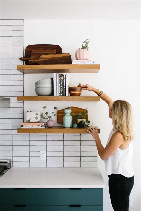 How To Style Your Kitchen Shelves Like A Pro The Effortless Chic