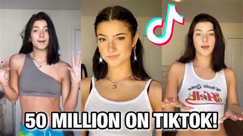 Charli Damelio Million Followers Tiktok Compilation Youtube