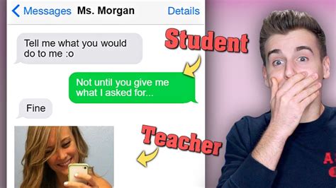 Inappropriate Texts Between Students And Teachers Youtube