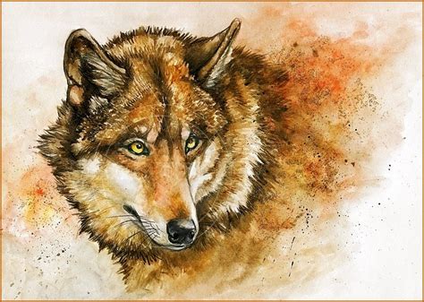 Autumn Symphony By Whitespiritwolf On Deviantart Magical Wolf Wolf