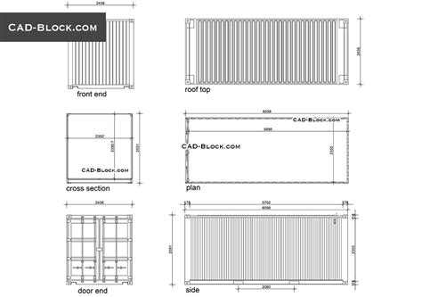 Shipping Container Shipping Container Dimensions
