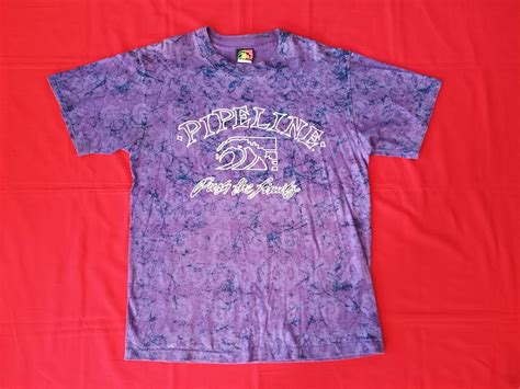 Vintage Vintage Pipeline Push The Limits Aop Tie Dye Spell Out Tee
