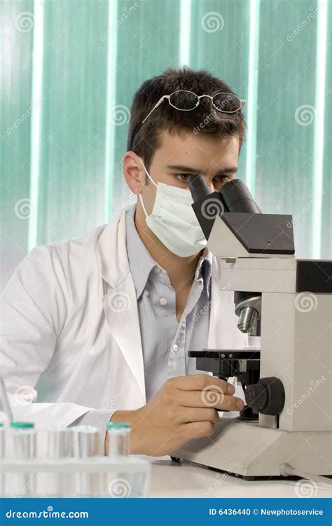 Young Scientist Discovering Something Stock Photo Image Of Biology