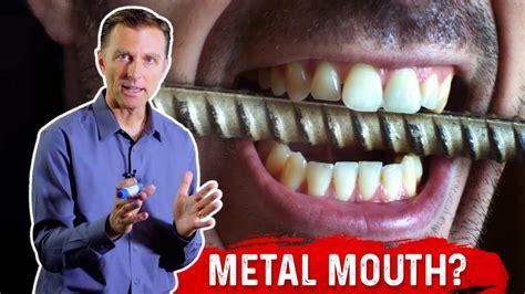 Reasons Why You Experience Metallic Taste In Mouth Dr Berg Youtube