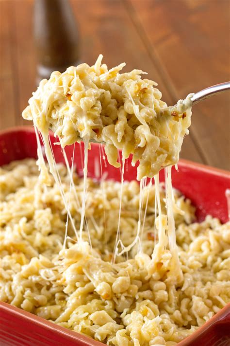 La recette des spaetzles au fromage