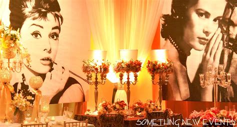 Something New Events Inc Old Hollywood Theme Old Hollywood Party