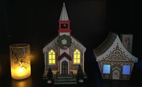 A Thing For Paper 3d Christmas Village