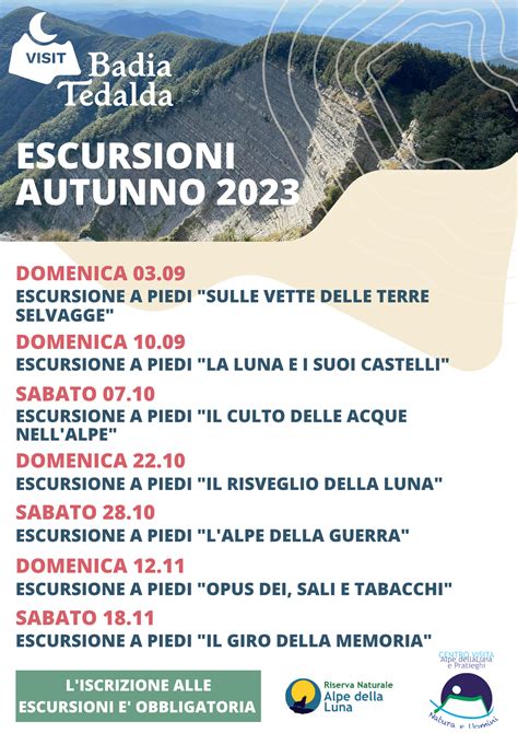 Escursioni Autunno Proloco Badia Tedalda