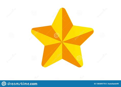 Christmas Star Logo On White Background. Illustration ...