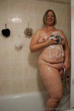 Bbw Milf Shooting Star Takes A Hot Steamy Soapy Shower Photos