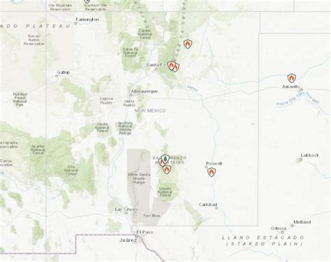 New Mexico Fire Map Tracking Fires And Evacuations Near Me 2022
