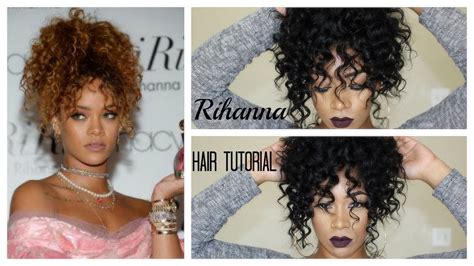 Rihanna Hair Tutorial Youtube