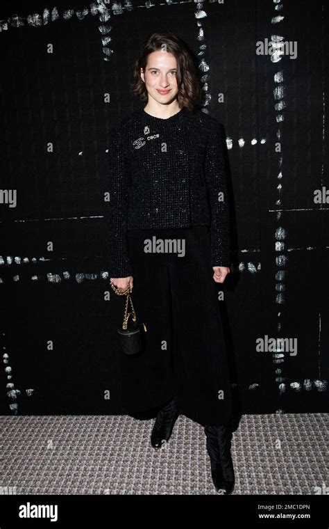 Rebecca Marder Attends The Chanel Ready To Wear Fall Winter Fashion Collection