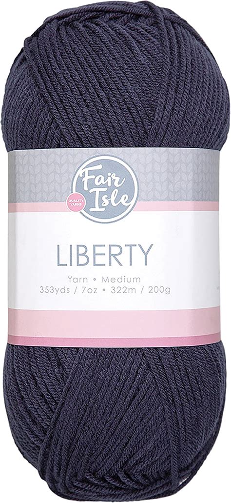 Fair Isle Peacoat Liberty 200g Yarn