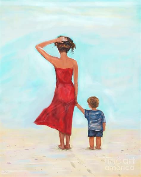Dear Son — Vandenvogue Mother Art Original Painting Artists Art