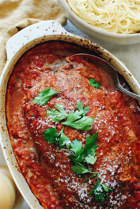 The Best Meatloaf In A Tomato Sauce Bev Cooks