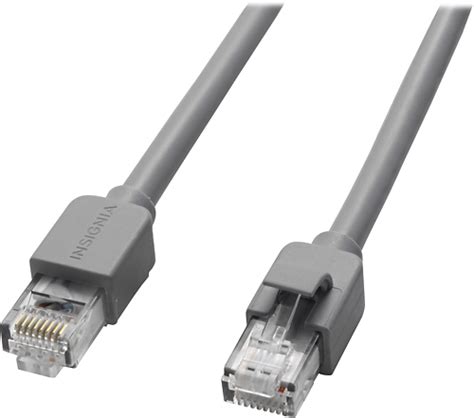 Recycling is intended for residents only. Insignia™ - 14' Cat-6 Network Cable - Gray - Larger Front