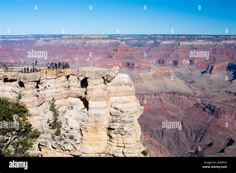 Grand Canyon Arizona Multiple View Points High Resolution Stock Photo