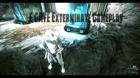 Warframe Gameplay E Gate Exterminate Mission Youtube
