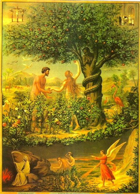 Pin By Maria Sophia On Adam And Eves Temptation Adam And Eve Garden