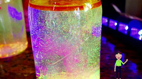 Glowing Fireworks In A Jar Science Experiment