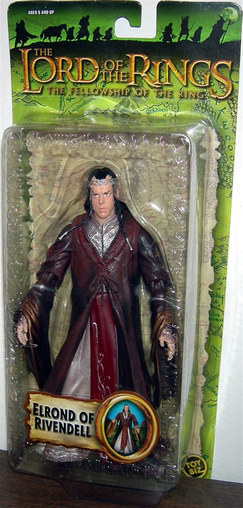 Elrond Rivendell Figure Lord Rings Trilogy Toy Biz