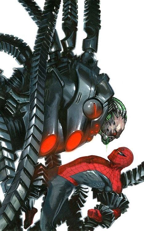 Spiderman Vs Doctor Octopus By Gabriele Dellotto Marvel Spiderman