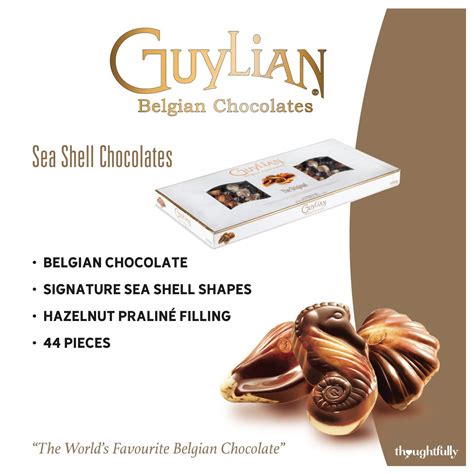 Guylian Belgian Chocolate Gift Box Includes Silky Smooth Sea Shell