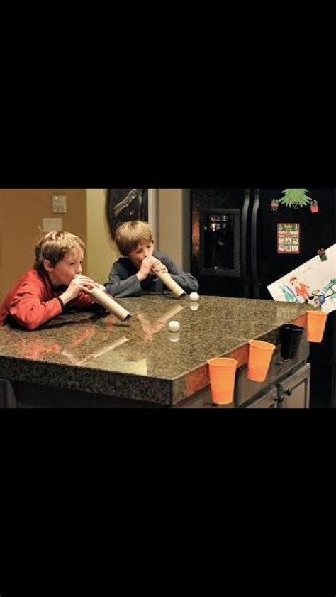 Use Ping Long Balls Solo Cup And Paper Towel Roll For A Fun Game