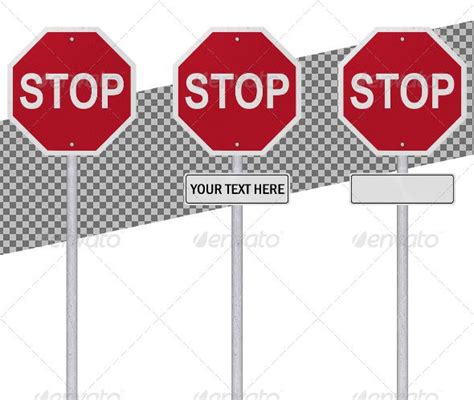 10 Best Images Of Printable Blank Signs Blank Stop Sign Octagon Free