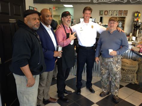 Greenville Police Host First-Ever Coffee with a Cop - Alabama News