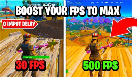 How To Boost Your Fps In Fortnite Insane Youtube