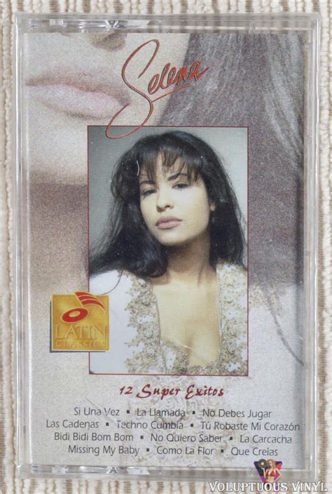 selena ‎ 12 super exitos 1994 cassette compilation voluptuous vinyl records
