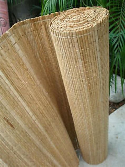 Lampac Bamboo Matting Roll Wall Covering Grt 4 Tiki Thatch